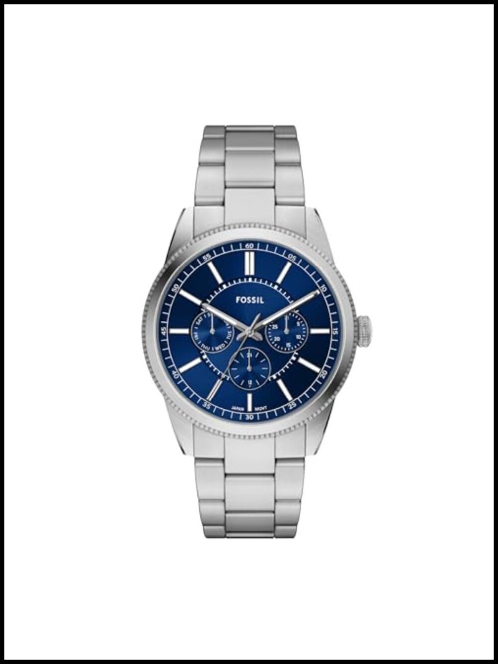 Fossil Men's Multifunction Stainless Steel Watch Quartz 42mm
